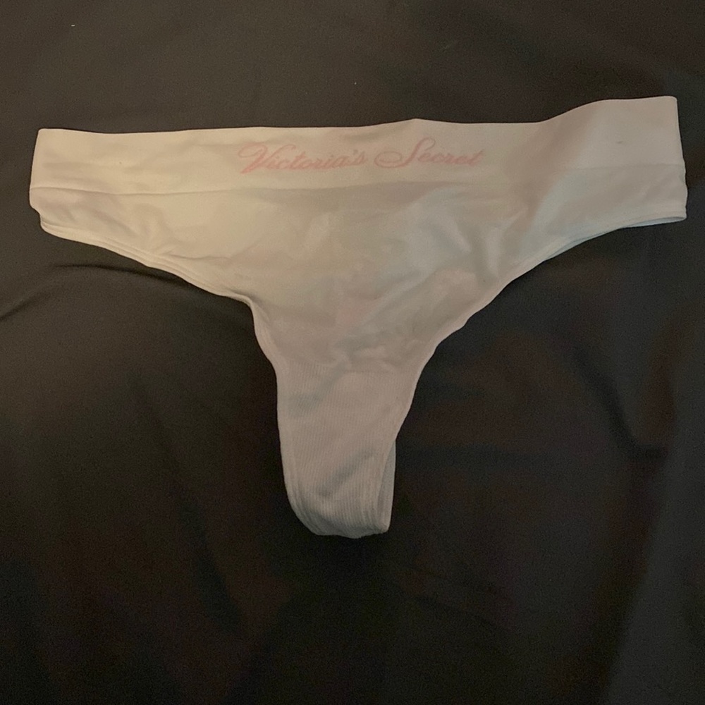 Victoria Secret white thong
